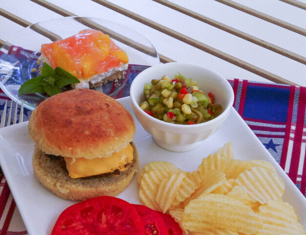 Fourth of July plate