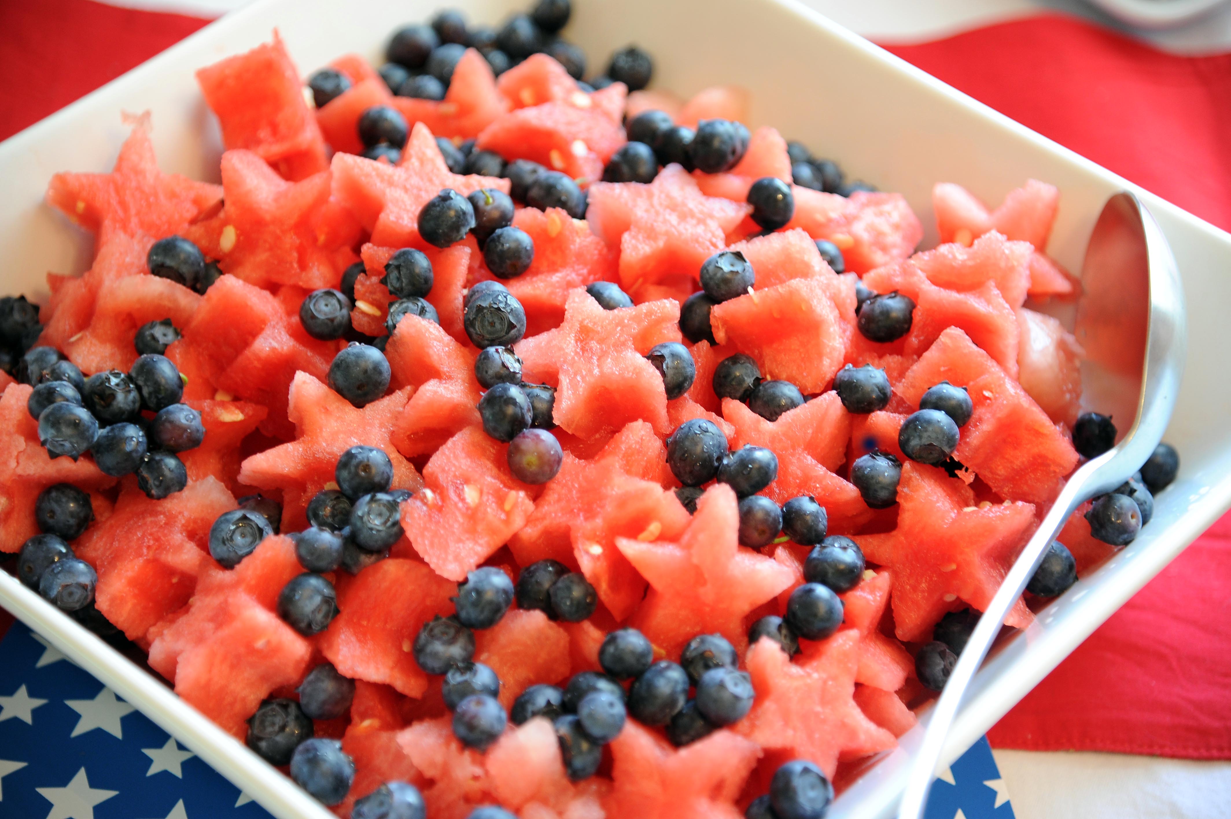 watermelon stars for fourth of July recipes