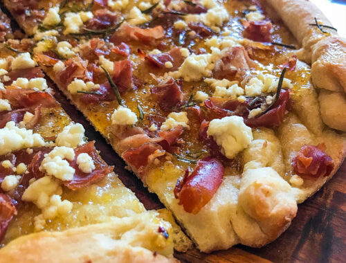 fig and proscuitto pizza appetizer