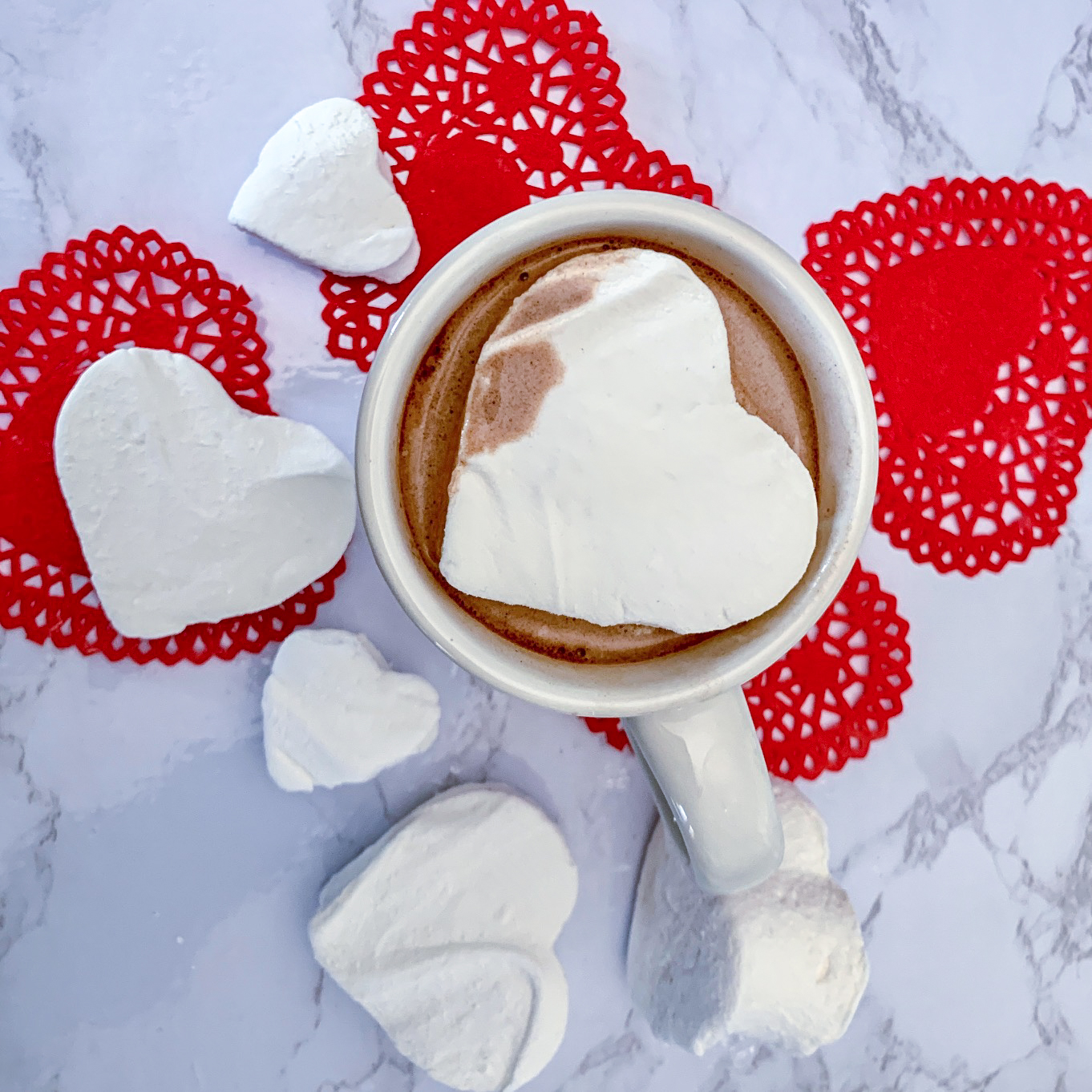 How To Make Homemade Heart Shaped Marshmallows - Crafting a Family Dinner