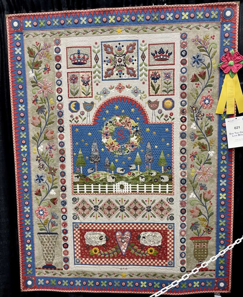 Janet Stone 3rd Place Quilt AQS Quilt Show 2022