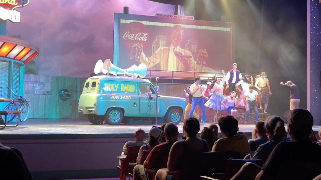 Drive In Musical show at Dollywood