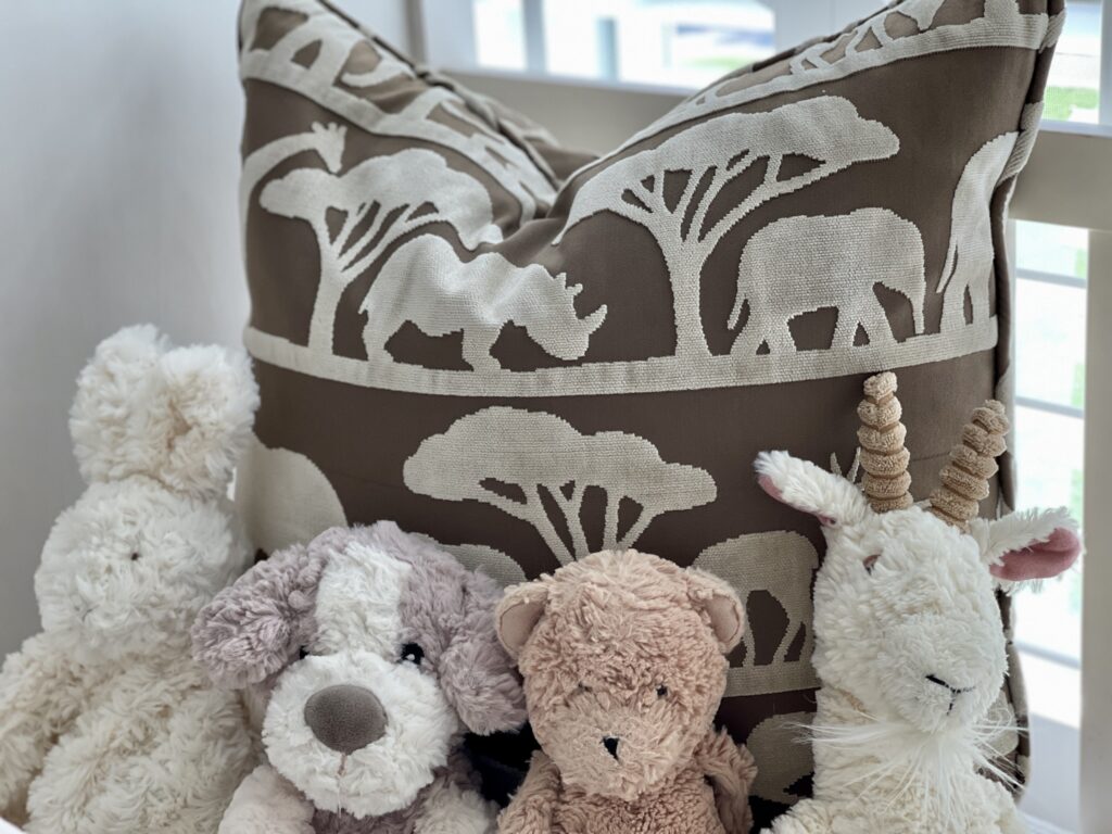 Nursery stuffed animals