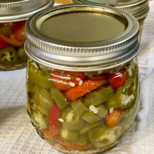 Jar of Pickled Jalapenos