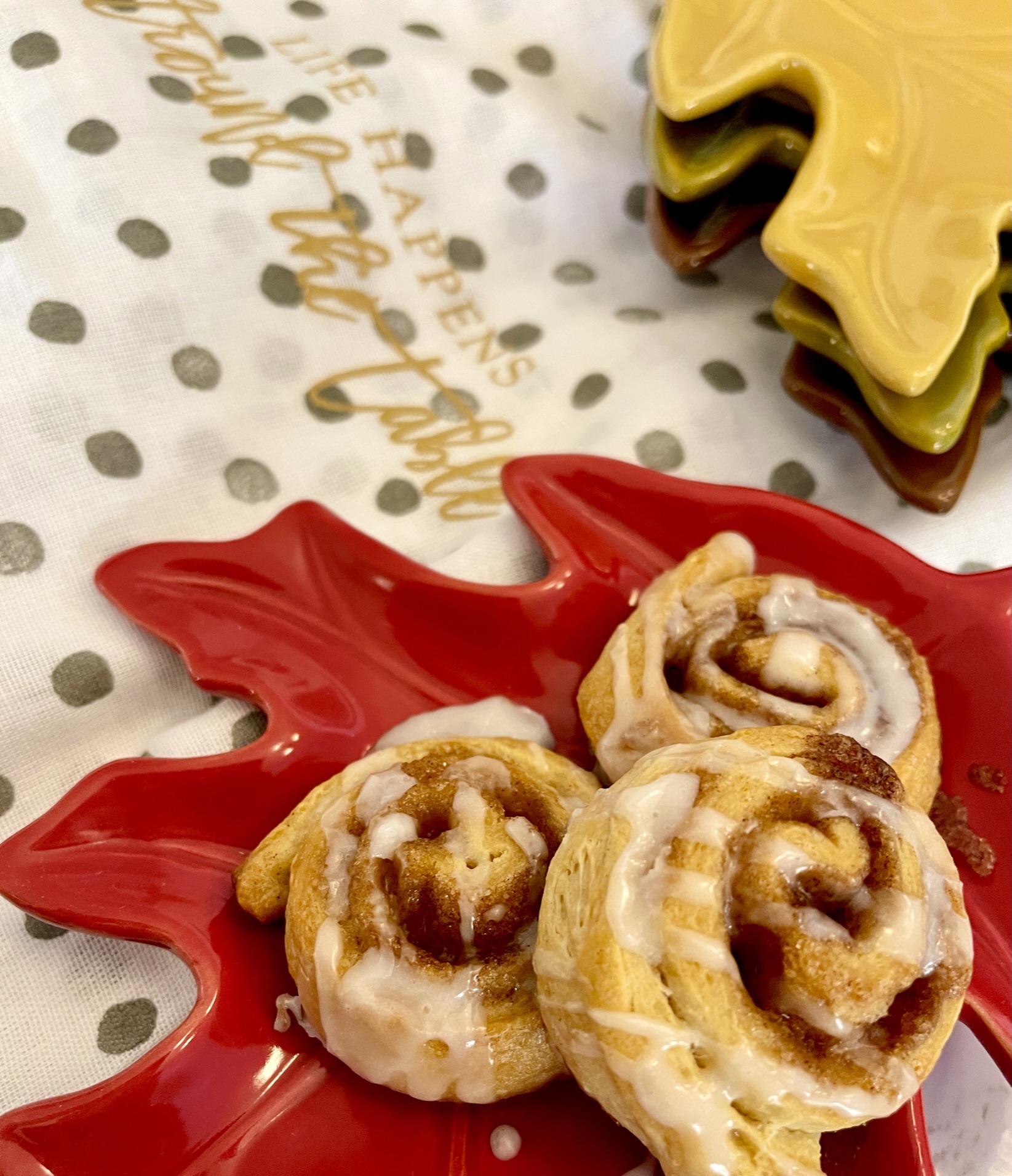 In Love With Glorious Cinnamon Roll Bites - Feet Under My Table