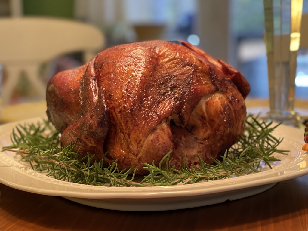 Grilled turkey