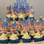 DIY PHOTO BIrthday Cupcake Toppers