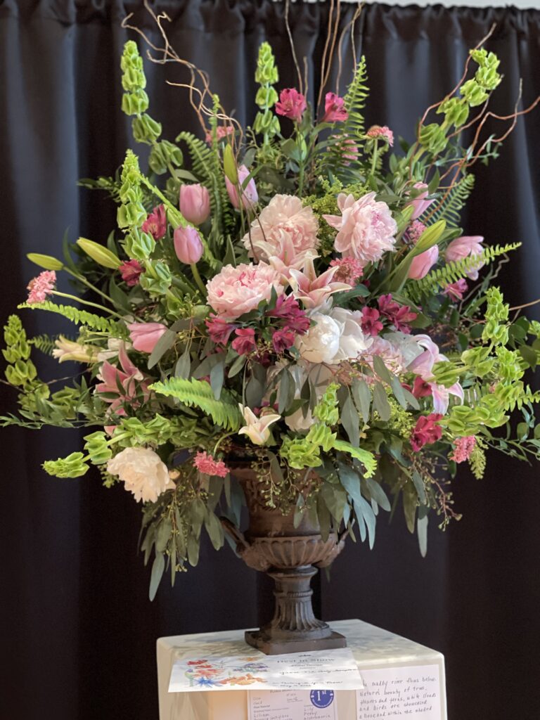 flower arrangement winner