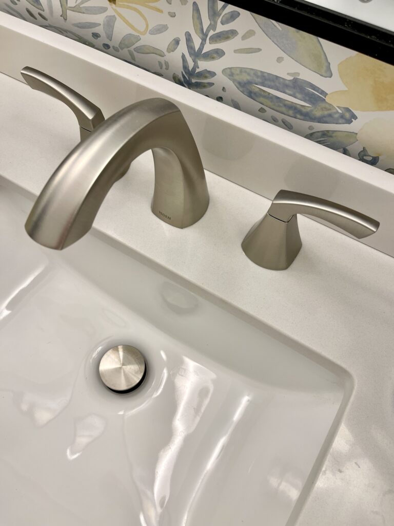 faucet in DiY Bathroom Reveal