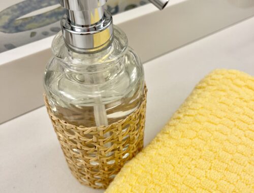 Feature ORC Bathroom Reveal soap and towel