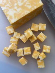 cheese cubes for charcuterie