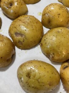 potatoes for cajun shrimp sheet pan recipe