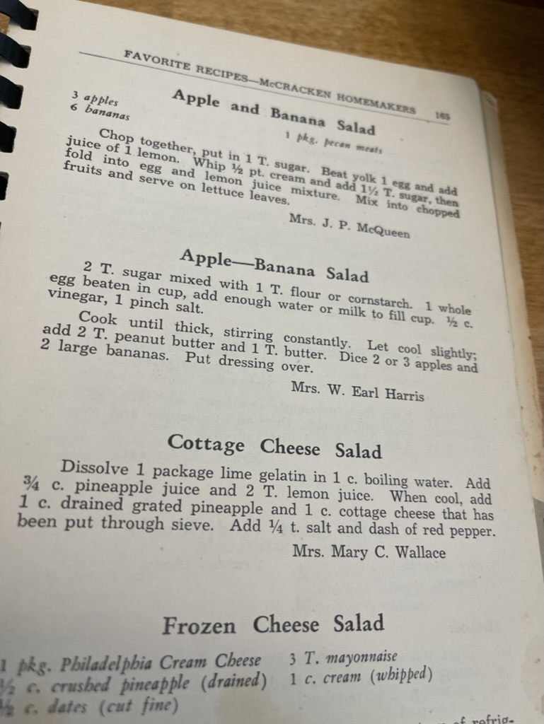 Cottage Cheese Salad recipe