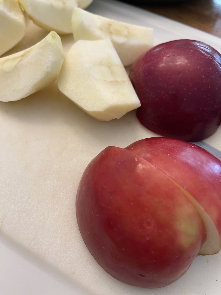 red apples for cooked fried apples