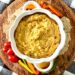 feature fall mango chutney cheese dip with veggies and crackers
