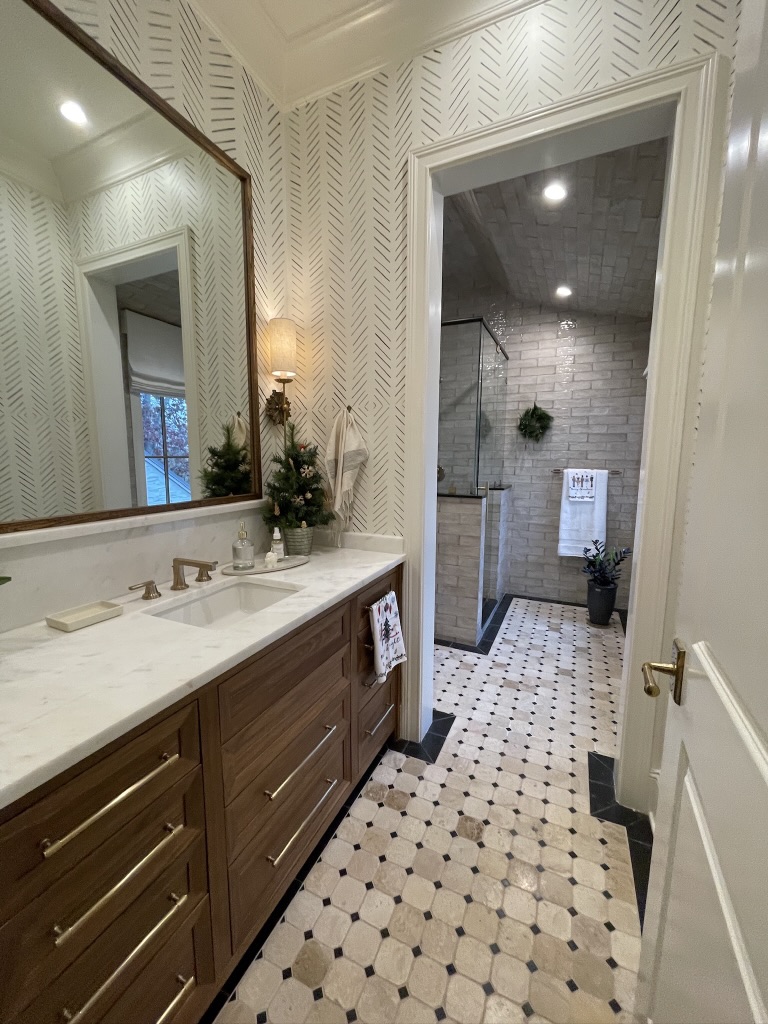 guest bathroom southern living idea house 2023