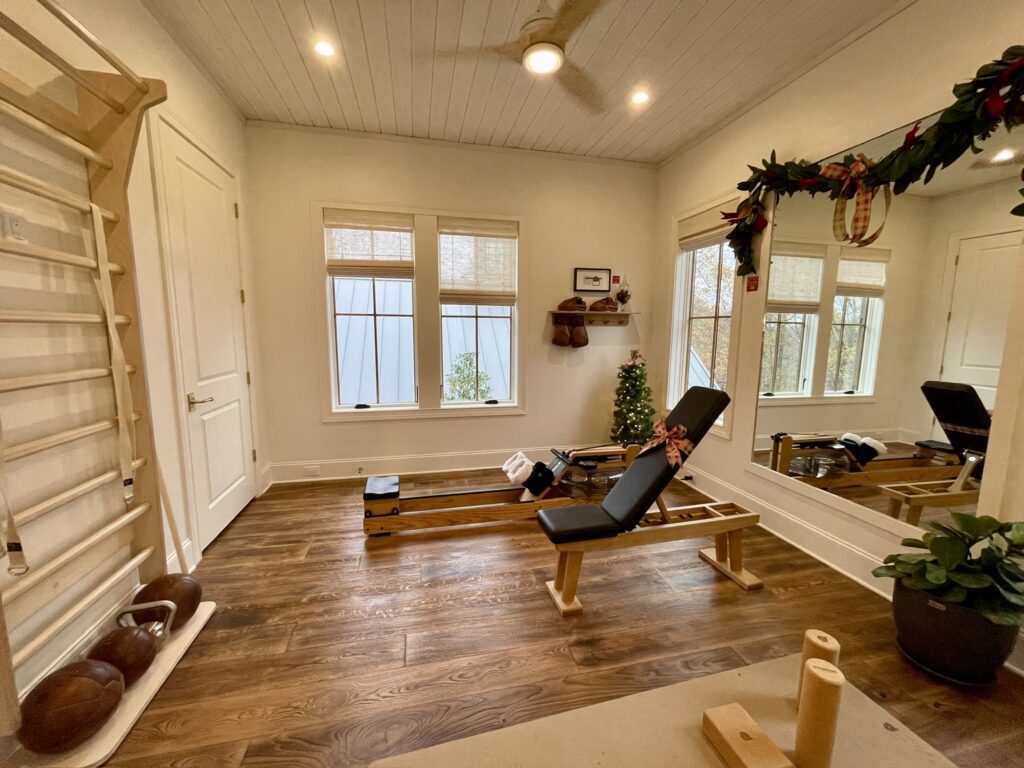 workout room southern living idea house 2023