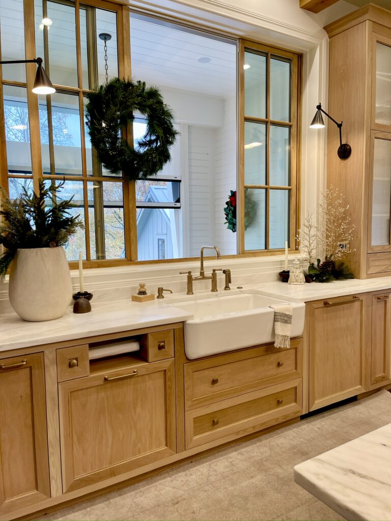kitchen sink area in Southern Living Idea House 2023