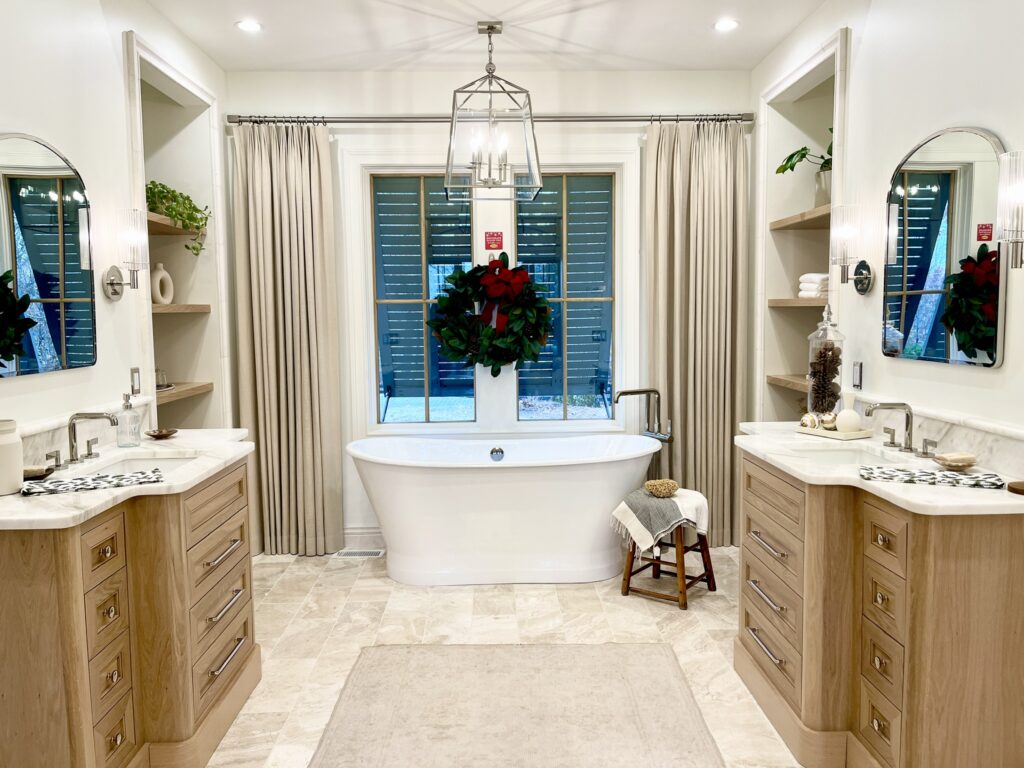 primary bath southern living idea house 2023