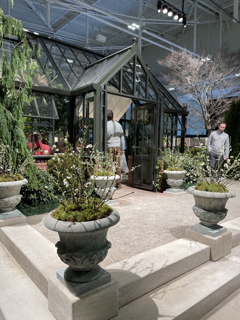 Nashville Antique and Garden Show greenhouse 2022