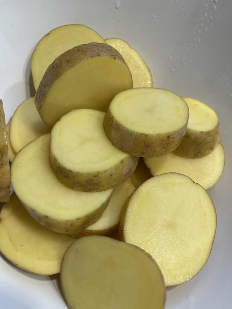 potato rounds for potato skins