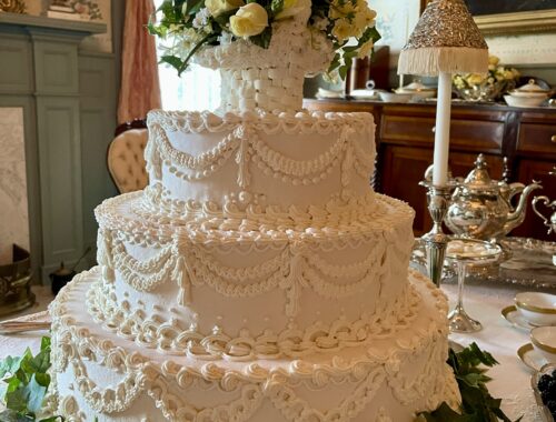 Victorian wedding cake at Adsmore