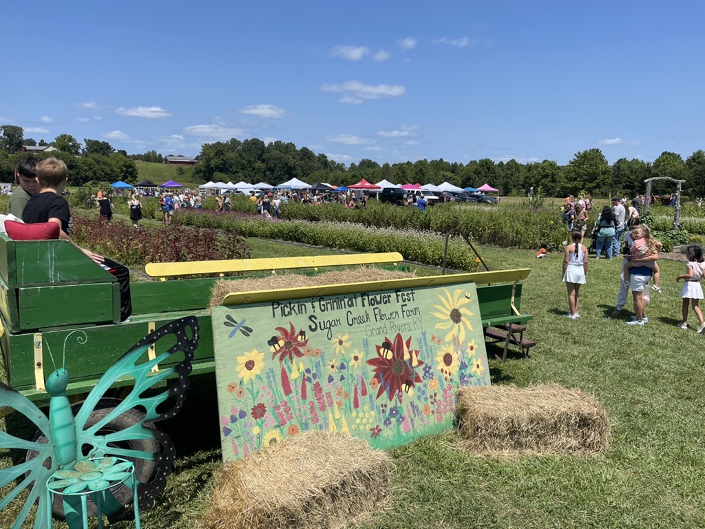 Sugar Creek Farm flower festival 2024