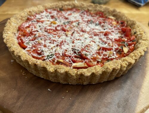 tomato tart featured image