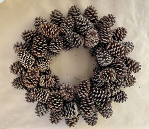 Pine Cone Wreath DIY