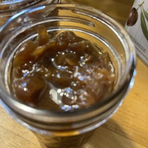 caramelized onions in jar