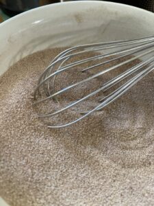 sugar mixture for cinnamon nuts