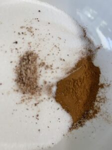 sugar mixture for cinnamon nuts