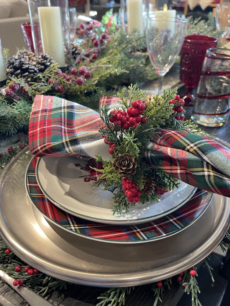 pottery barn table setting Nashville