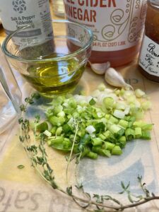 bacon dressing for summer grilled chicken salad