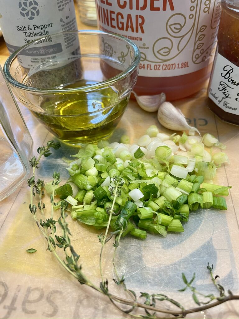 bacon dressing for summer grilled chicken salad