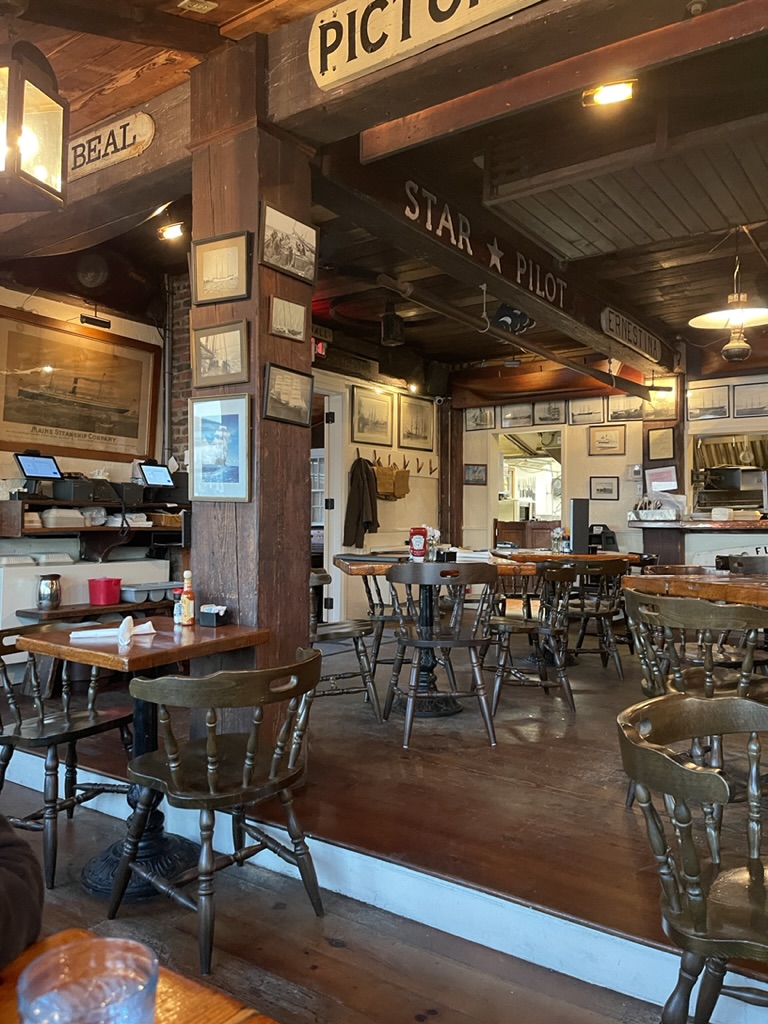 Black Dog Tavern Interior at Vineyard Haven, Martha's Vineyard