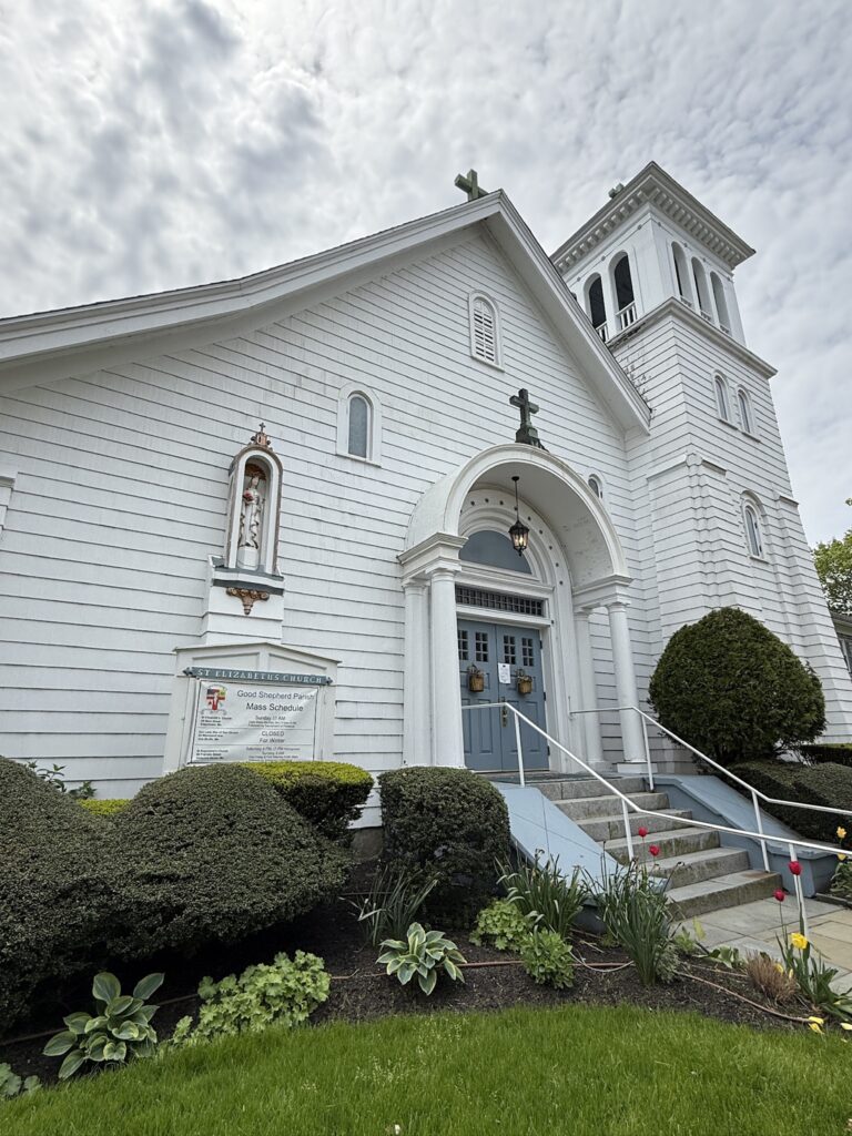 Catholic church at Edgartown on Martha's Vineyard