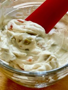 mixed olive cream cheese spread