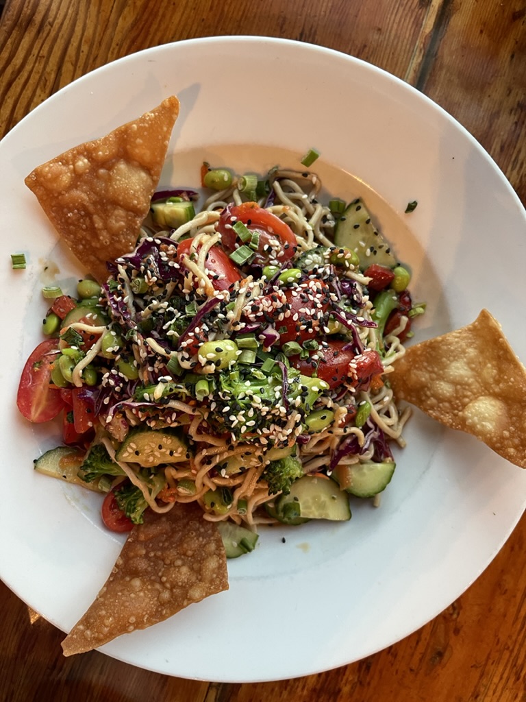 Black Dog Asian Noodle salad