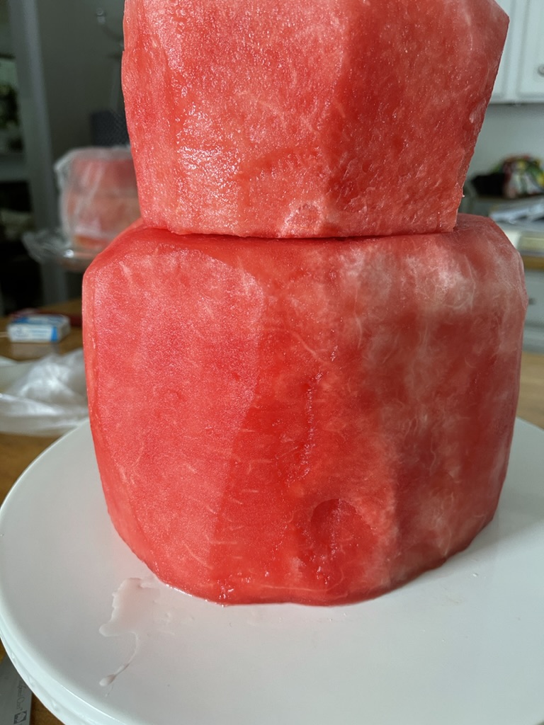 stack of watermelon