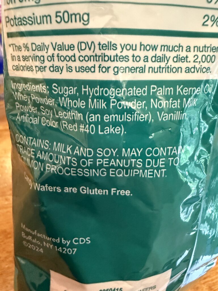 pink candy melt ingredients