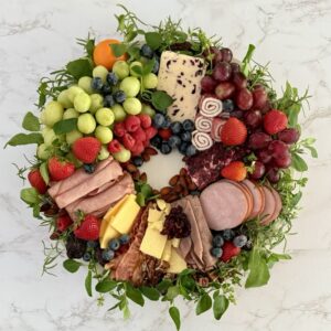 Christmas morning nibble board