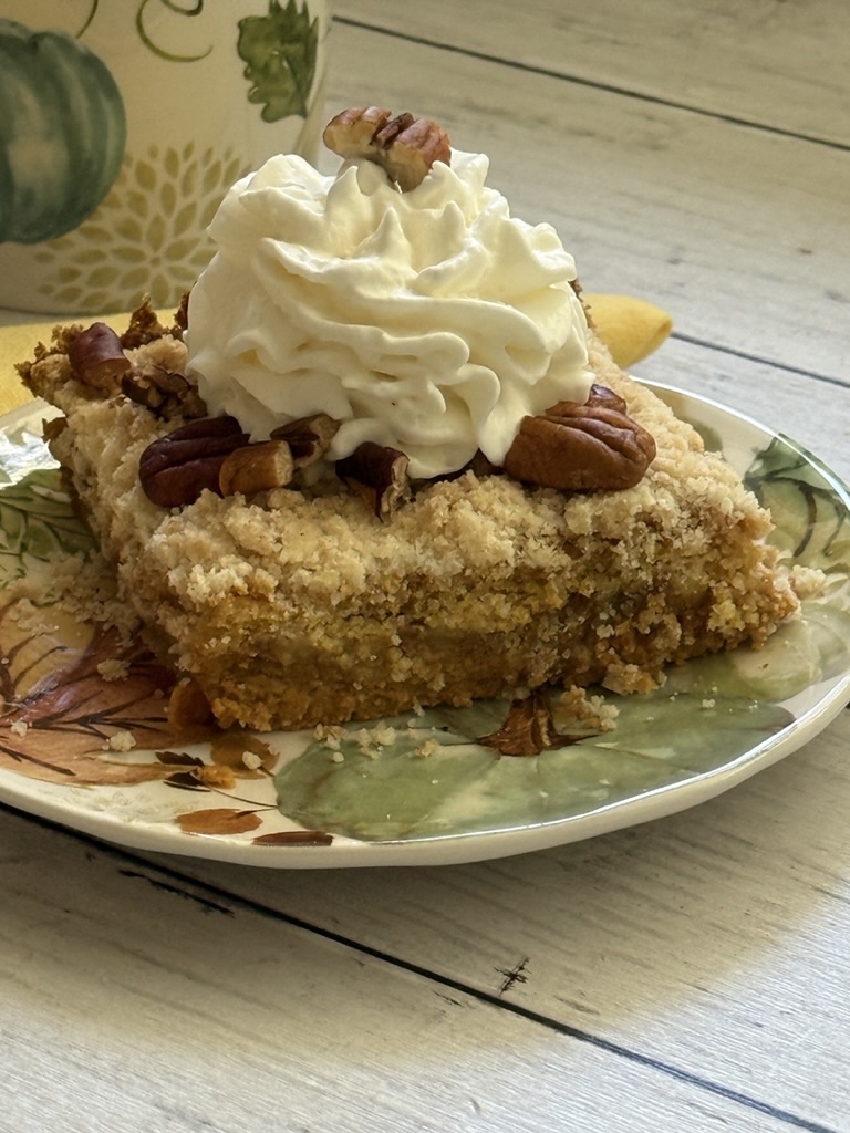 Vue magazine pumpkin cake November 2025