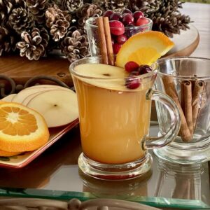 Cup of Christmas cider