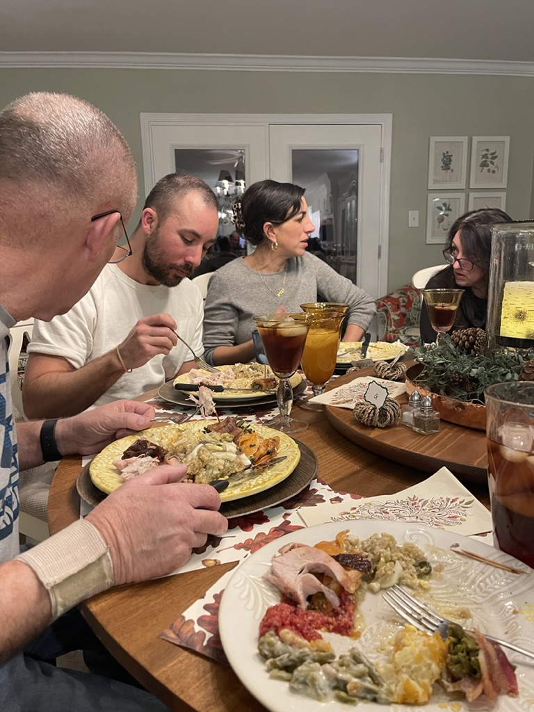 Thanksgiving around the table 2023