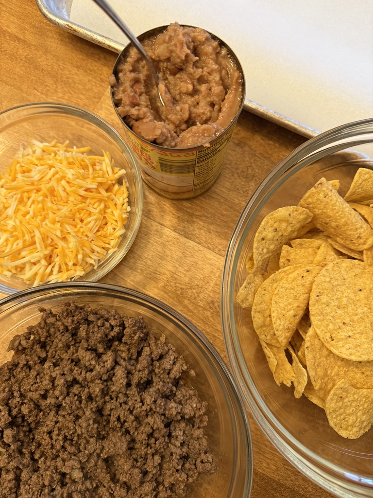 ingredients for tiny tacos