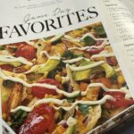 Vue magazine image of BBQ chicken sheet pan nachos