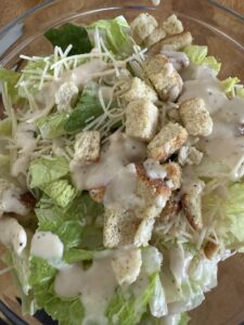 Caesar Salad for tacos