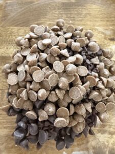 chocolate chips and flavored chips for chow mein chocolate bird nests