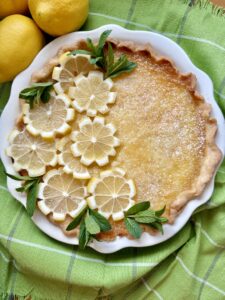 lemon buttermilk pie